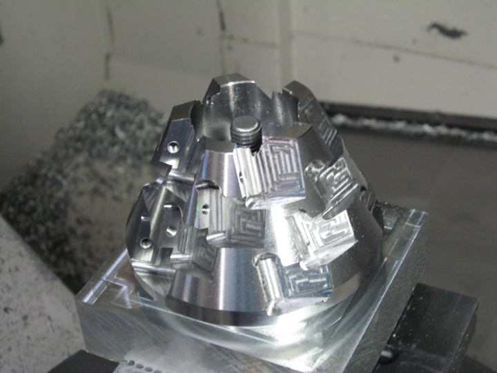 Milling cutter for 50° apical angle